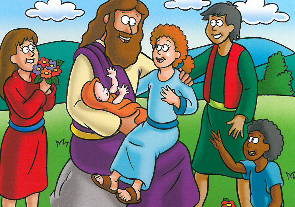 Jesus med barna